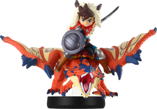 One-Eyed Rathalos & Rider (Boy) Monster Hunter Stories Amiibo