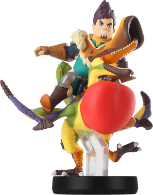 Qurupeco and Dan Monster Hunter Stories Amiibo