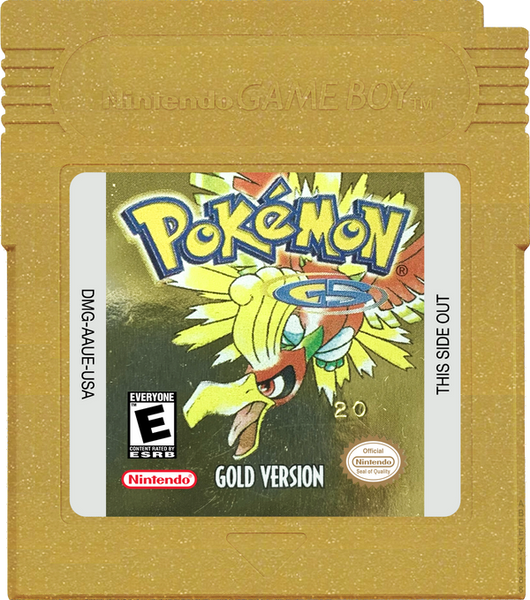 Pokemon Gold - Gameboy (Reproduction Cart)