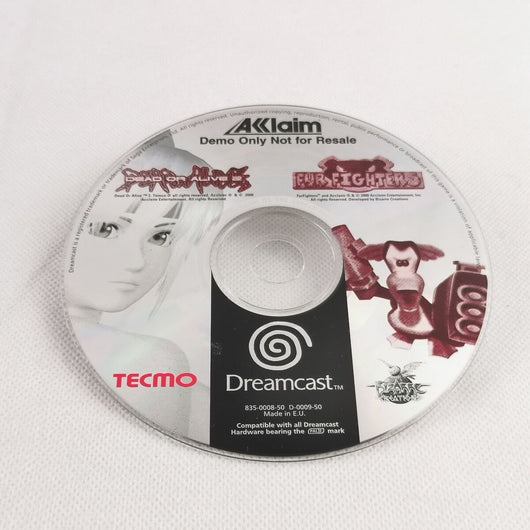Dead or Alive 2 & Fur Fighters - Dreamcast (Demo)