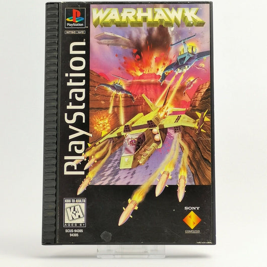 Warhawk - Long Box - PS1 NTSC