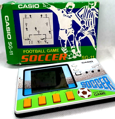 Casio football top game watch