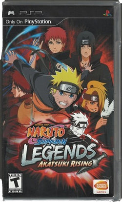 Naruto Shippuden Legends Akatsuki Rising - PSP (Japanese)