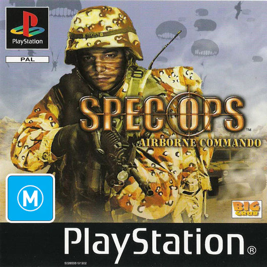 Spec Ops Airborne Commando - PS1