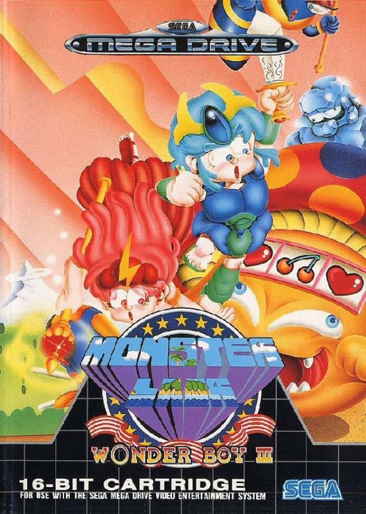 Wonderboy 3 Monster Lair - Megadrive
