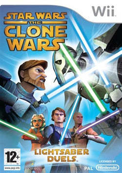 Star Wars Clone Wars Lightsaber Duels - Wii
