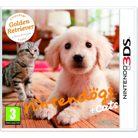 Nintendogs + Cats (Golden Retriever) - 3DS