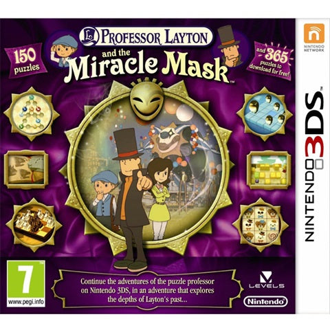 Professor Layton and the Miracle Mask - 3DS