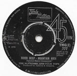 The Supremes And Four Tops : River Deep - Mountain High (7", Single)