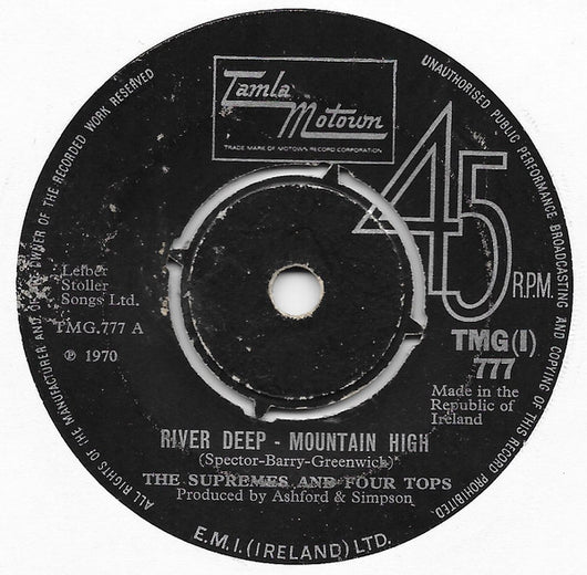 The Supremes And Four Tops : River Deep - Mountain High (7