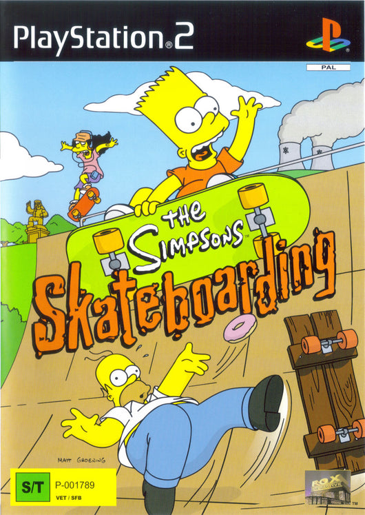The Simpsons Skateboarding - Ps2