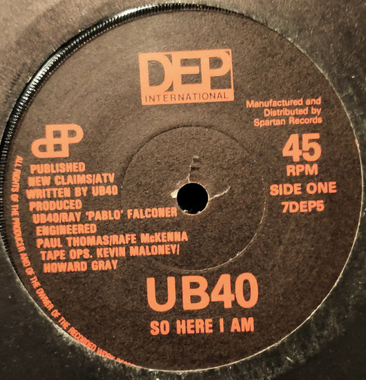UB40 : So Here I Am (7