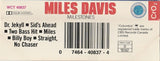 Miles Davis : Milestones (Cass, Album, RE, RM)