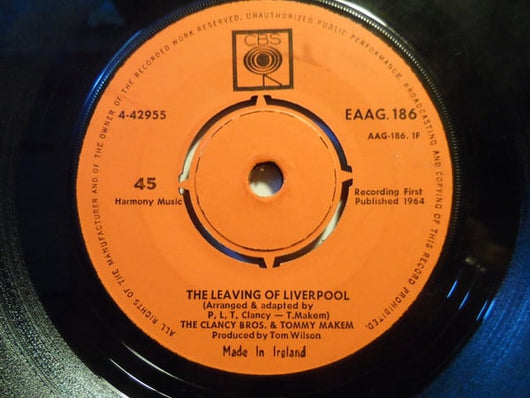 The Clancy Bros. & Tommy Makem* : The Leaving Of Liverpool (7