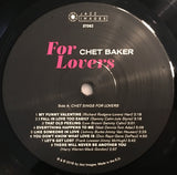 Chet Baker : For Lovers (LP, Comp, Mono)