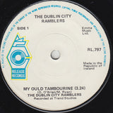 The Dublin City Ramblers* : My Ould Tambourine (7")