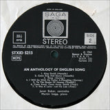 Janet Baker : An Anthology Of English Song (LP)