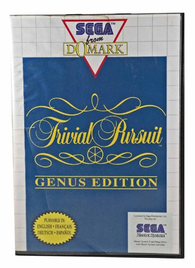Trivial Pursuit Genus Edition Master System