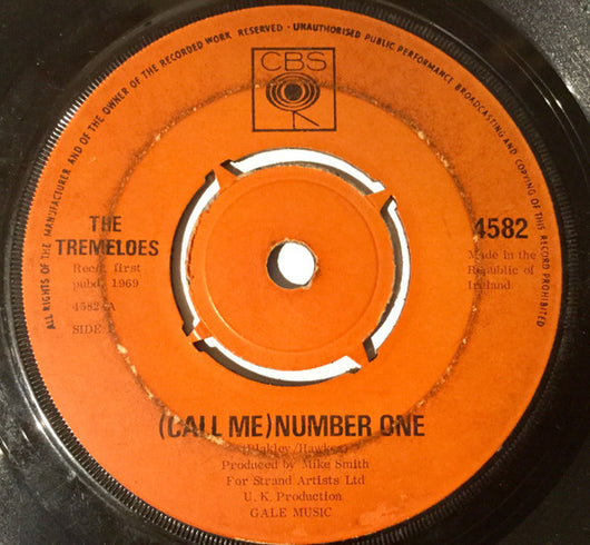 The Tremeloes : (Call Me) Number One (7