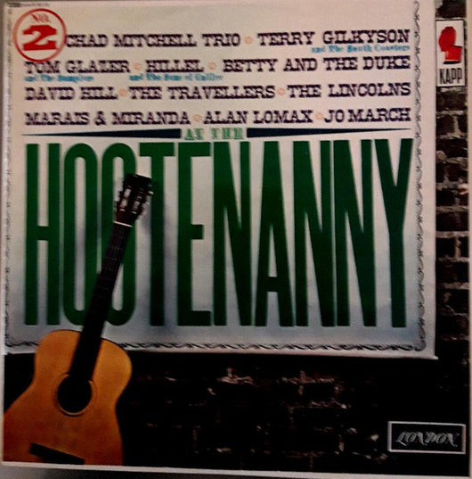 Various : At The Hootenanny Vol 2 (LP, Album, Comp, Mono)