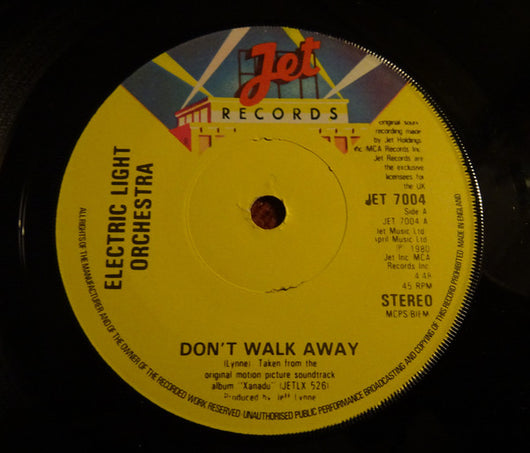 Electric Light Orchestra : Don't Walk Away (7
