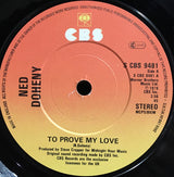 Ned Doheny : To Prove My Love (7")