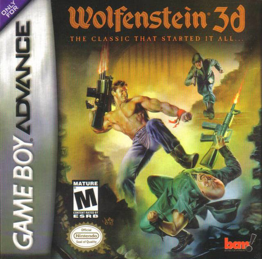 Wolfenstein 3D - Gameboy Advance