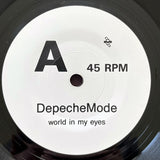 DepecheMode* : World In My Eyes / Happiest Girl / Sea Of Sin (7", Single, Promo, Dam)