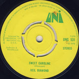 Neil Diamond : Sweet Caroline (7", Single)