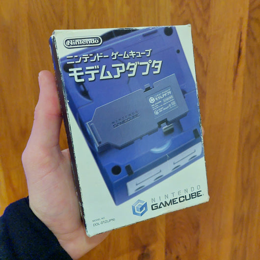 Boxed GameCube Broadband Adapter (Japanese)