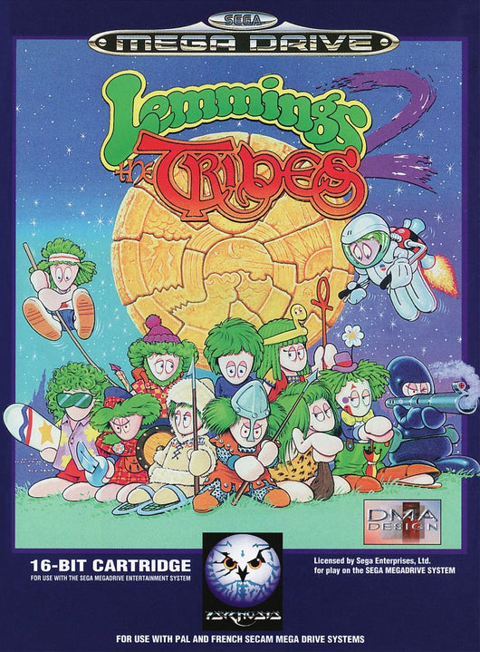 Lemmings 2 Tribes - Megadrive