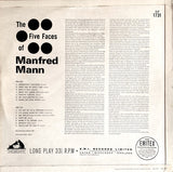 Manfred Mann : The Five Faces Of Manfred Mann (LP, Album, Mono)