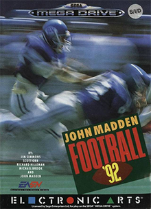 John Madden Football 92 - Megadrive