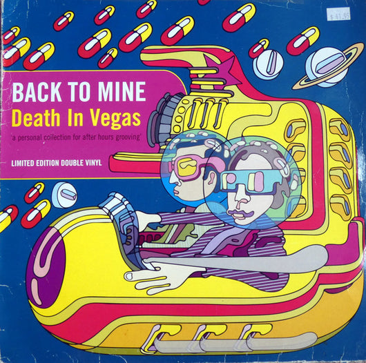 Death In Vegas : Back To Mine (2xLP, Comp, Ltd)