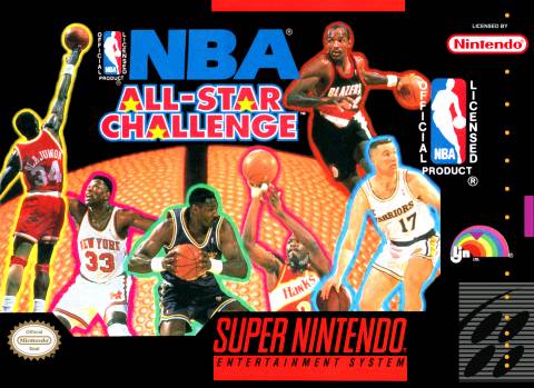 NBA All-star Challenge - Snes NTSC