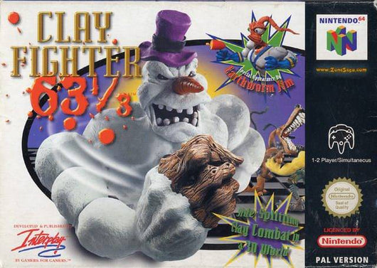 Clay Fighter 63 ⅓ - N64