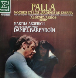 Falla* / Albéniz* – Martha Argerich, Orchestre De Paris, Daniel Barenboïm* : Noches En Los Jardines De España / Iberia (LP)