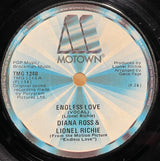 Lionel Richie & Diana Ross : Endless Love (7", Single)