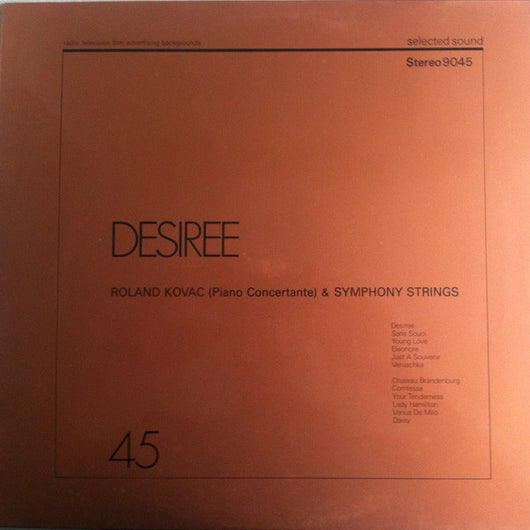Roland Kovac & Symphony Strings : Desiree (LP)