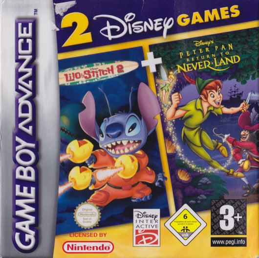 Lilo & Stitch 2 + Peter Pan Return to Neverland - Game Boy Advance