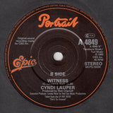 Cyndi Lauper : All Through The Night (7", Single, Pap)