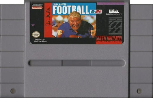 John madden football hotsell super nintendo