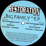 The Analogue Cops & Blawan / Ryan Elliott : Big Family E.P. (12", EP)