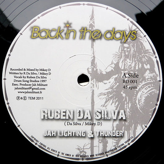 Ruben Da Silva / Mickey D (4) : Jah Lightning & Thunder / Dub Lightning (10