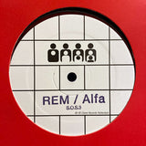 Quince : REM / Alfa (12", Red)