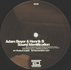 Adam Beyer & Henrik B : Sound Identification (2x12