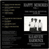 Klearview Harmonix : Happy Memories Vol. 1 (LP, Album)