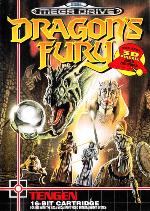 Dragons Fury - Megadrive