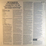 Meyerbeer*, Massenet* / National Philharmonic Orchestra, Richard Bonynge : Les Patineurs - Le Cid (LP, Album)