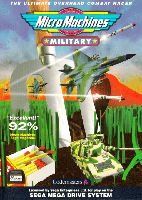 Micro Machines Military - Megadrive